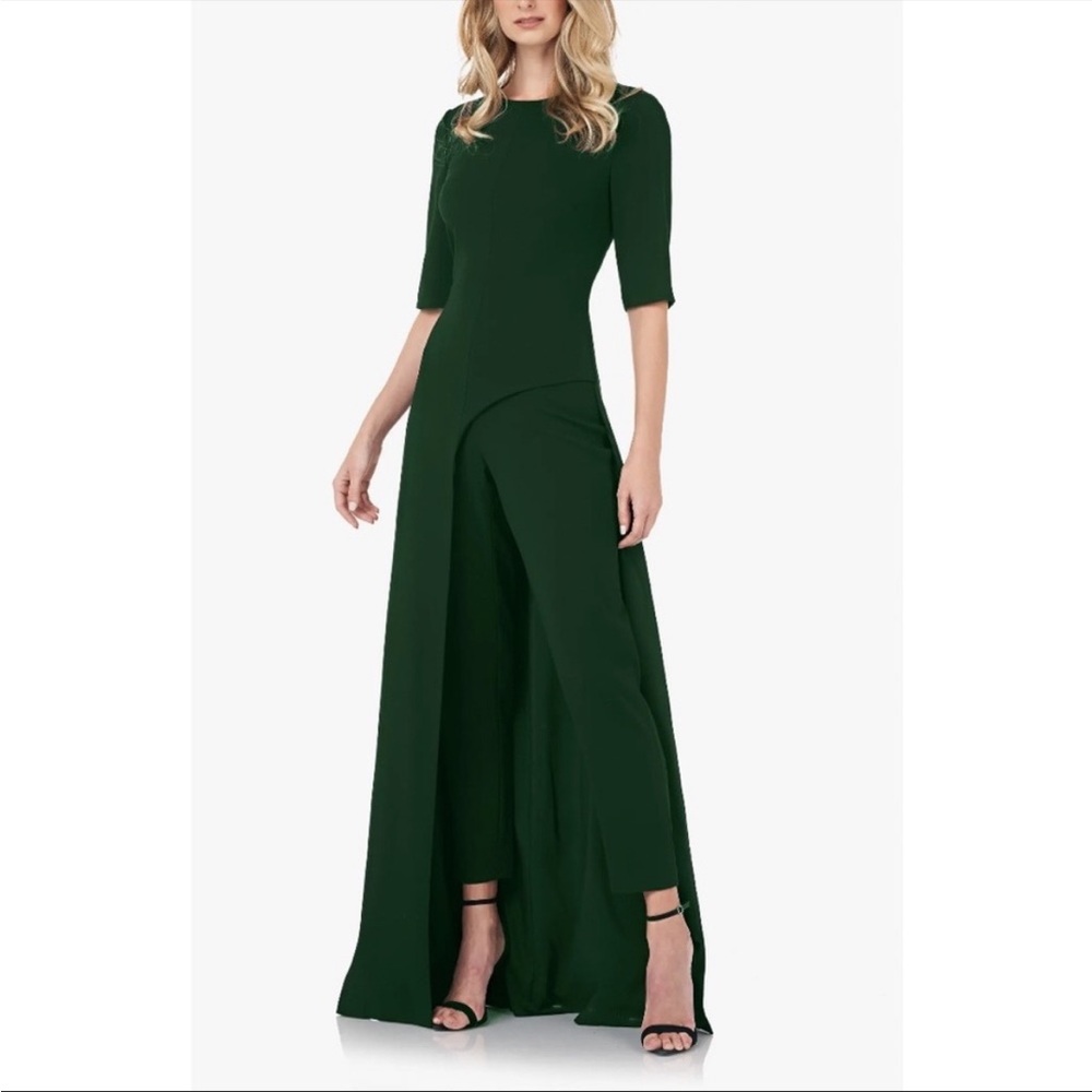 NEW Kay Unger Davina Romper walk thru jumpsuit dress size 2